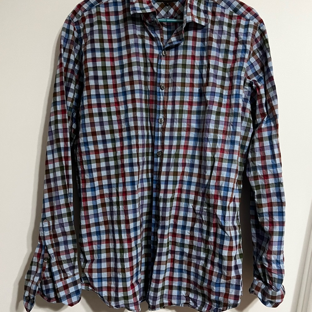 Rodd & Gunn Multicolor Plaid Casual Button Down Shirt